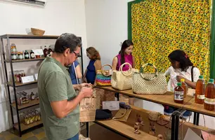 Iniciativa garante a venda de produtos de cooperativas em Teresina (Foto: Reprodução)