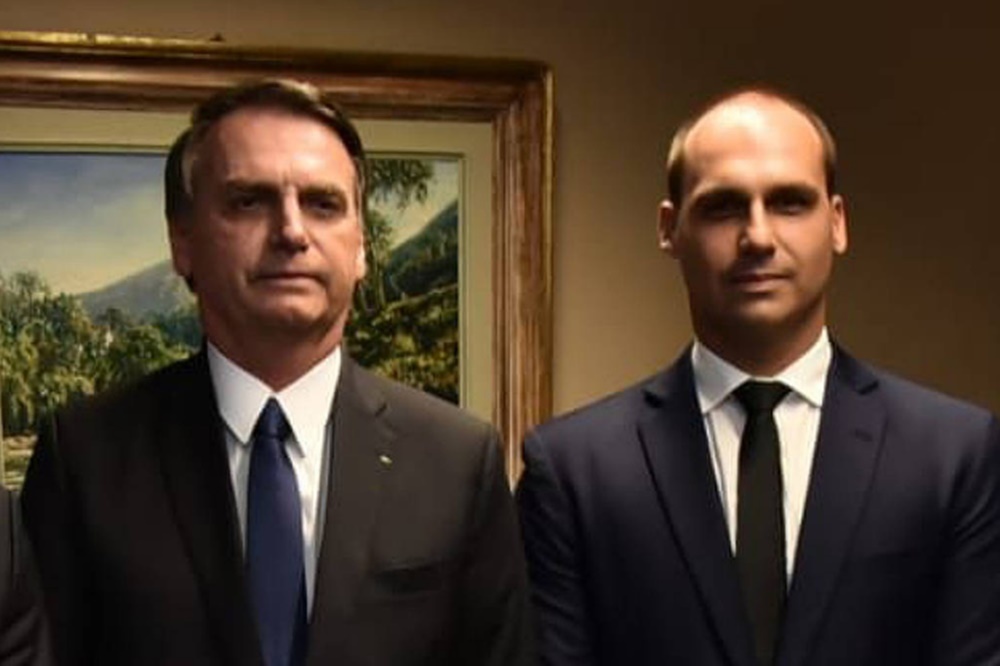 Jair e Eduardo Bolsonaro