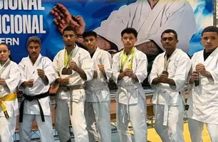 Jovens atletas de Porto se destacam em competições regionais com cinco medalhas (Foto: Reprodução/Redes Sociais)