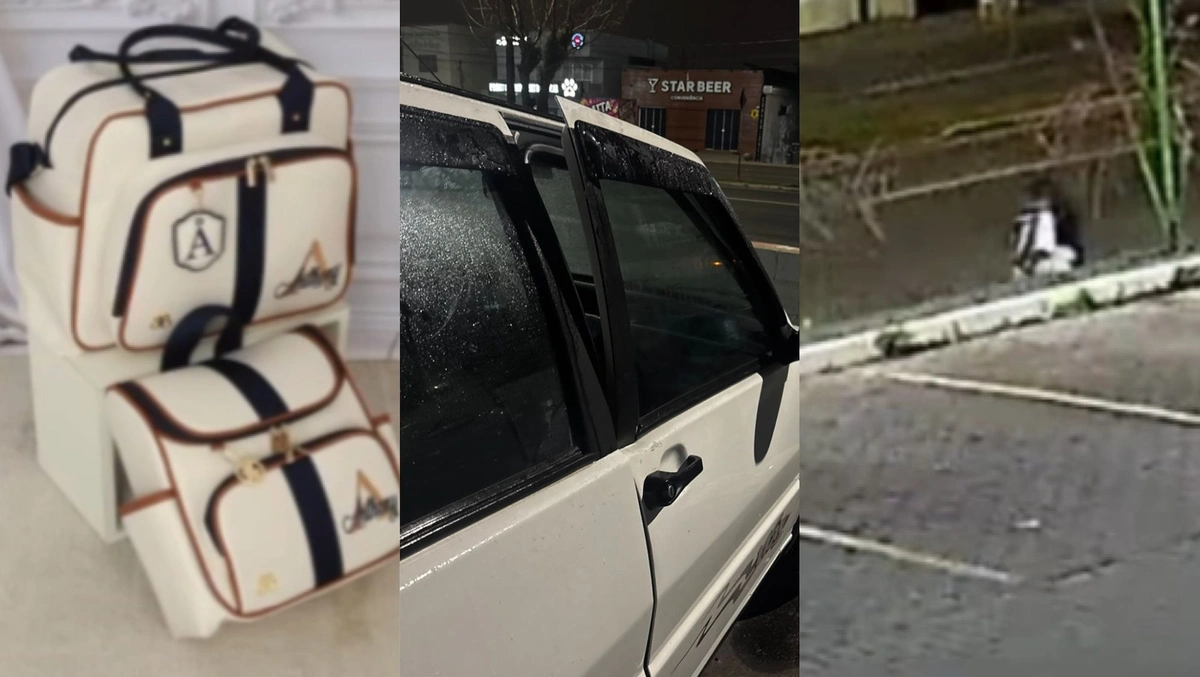 Ladrão arromba carro e rouba enxoval de bebê durante parto de mulher