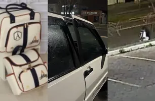 Ladrão arromba carro e rouba enxoval de bebê durante parto de mulher (Foto: Reprodução)