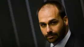 Licença de Eduardo Bolsonaro termina e ausências passam a contar na Câmara (Foto: Marcelo Cmargo/Agência Brasil)