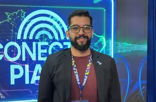 Lucas Costa fala sobre avanço tecnológico no Piauí no NEON 2025 (Foto: Conecta Piauí)