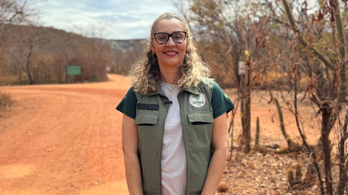 Marian Rodrigues, chefe do Parque Nacional Serra da Capivara