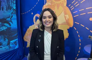 Mikaella Britto participa do Conecta Podcast no NEON 2025 e fala sobre trajetória (Foto: Conecta Piauí)