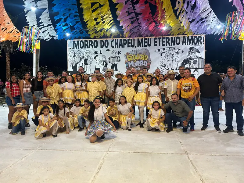 Morro do Chapéu do Piauí celebra a cultura nordestina no 'São João do Morro'