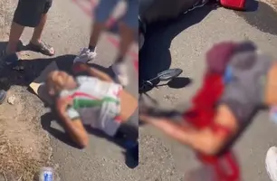 Motociclista morre após perder a perna em grave acidente na BR-343 (Foto: Reprodução)