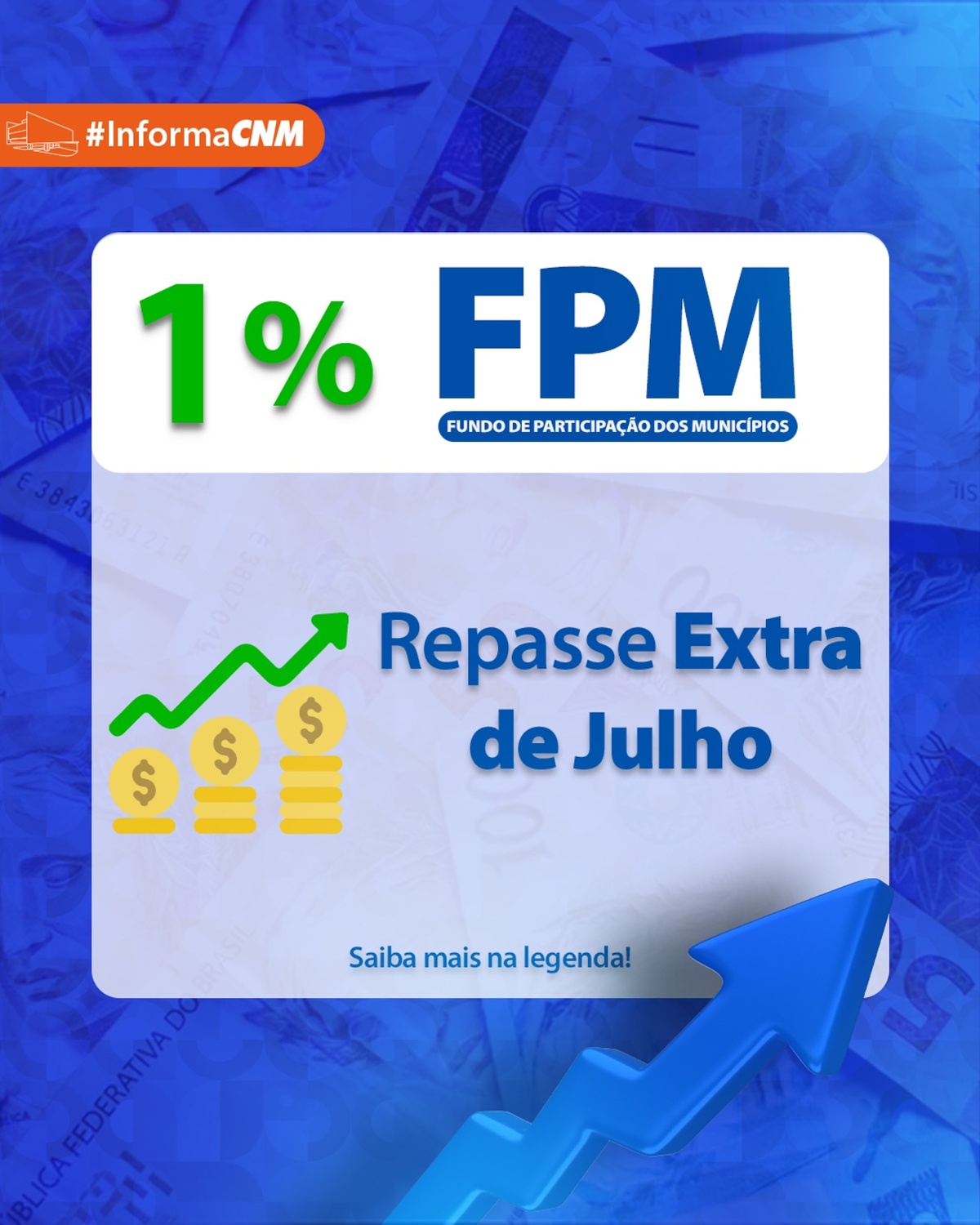 Municípios do Piauí recebem R$ 240,7 milhões de repasse extra do FPM