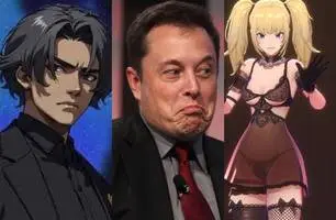 Musk lança “Companions”, IA sedutora do Grok, após polêmicas envolvendo ferramenta (Foto: Reprodução/X)