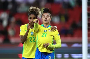No fim do jogo Dudinha marcou seu primeiro na Copa América e carimbou o passaporte brasileiro para a final (Foto: Lívia Villas Boas / CBF)