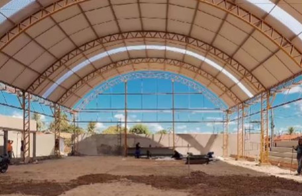 Nova quadra poliesportiva de Campo Maior