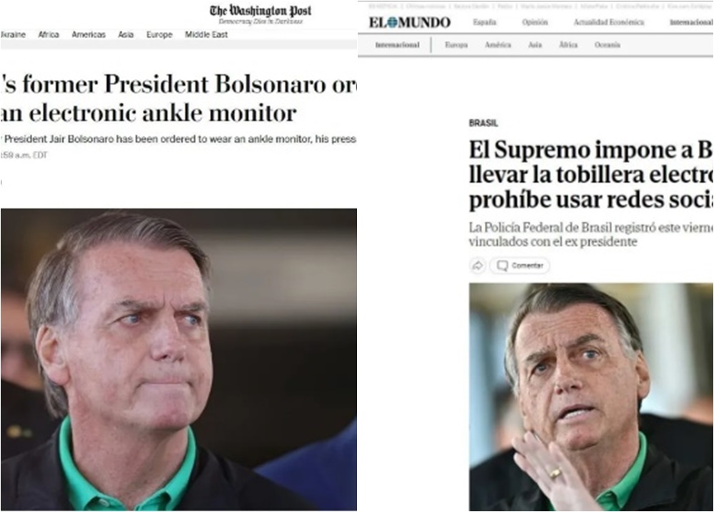 Operação da PF contra Bolsonaro repercute na imprensa internacional