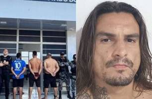 Pai e filhos são presos por envolvimento na morte de tatuador em Esperantina (Foto: Divulgação/Polícia Civil/Ascom)
