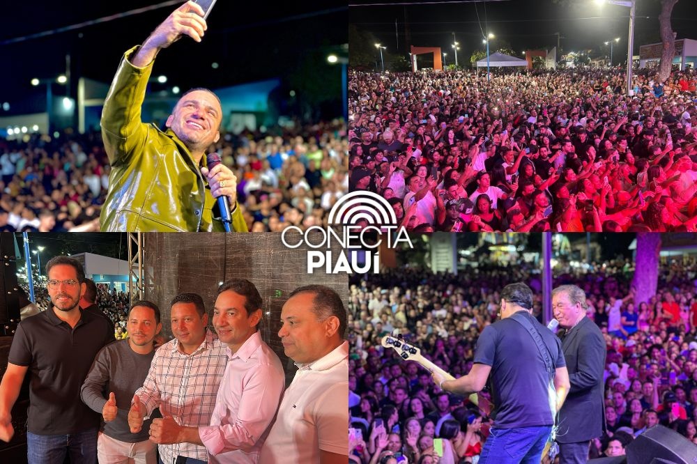 Palmeira do Piauí celebra 63 anos com shows de Amado Batista e Junior Vianna