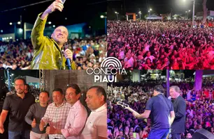Palmeira do Piauí celebra 63 anos com shows de Amado Batista e Junior Vianna (Foto: Conecta Piauí)