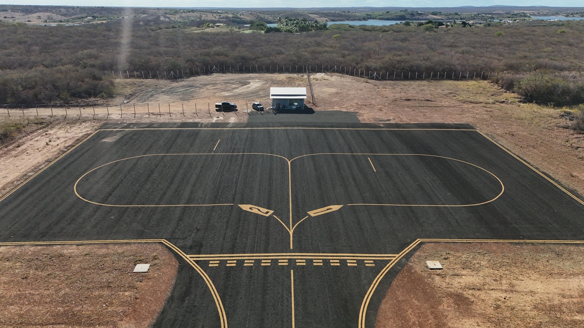 Paulistana ganha novo aeródromo e amplia conexão aérea no interior do Piauí