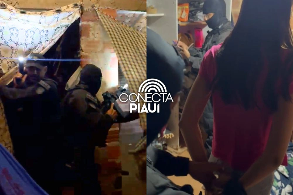 Polícia deflagra megaoperação contra facções criminosas em três cidades do Piauí