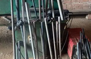 Polícia militar localiza casa em Codó usada para fabricação de armas para facção (Foto: Reprodução)