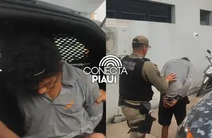 Polícia prende homem suspeito de arrombar e furtar loja na zona Leste de Teresina (Foto: Repórter 12/Conecta Piauí)
