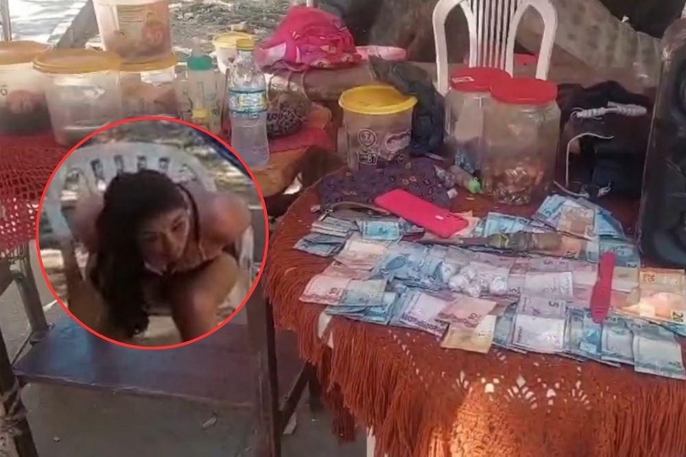 Polícia prende mulher que usava filhos para disfarçar venda de crack em Teresina
