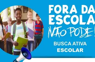 Porto realiza ação de Busca Ativa Escolar para combater evasão (Foto: Reprodução/Redes Sociais)