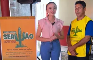 Prefeita de Caraúbas do Piauí acompanha ação social Missão Sertão Nova Vida (Foto: Reprodução)