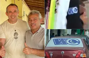 Prefeito Capote e Wilson Capote (Foto: Reprodução)