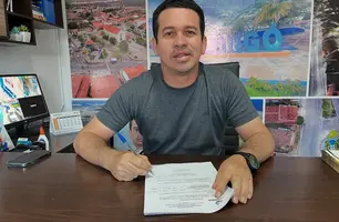 Prefeito de Caxingó assina pacote de obras para zona urbana e rural do município (Foto: Reprodução)
