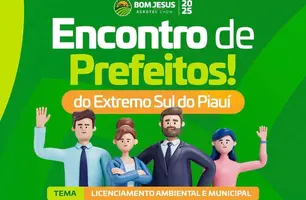 Prefeitos do Extremo Sul do Piauí se reúnem para debater licenciamento ambiental (Foto: Reprodução/Redes sociais)