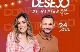 Prefeitura de Esperantina confirma Desejo de Menina como atração do São João (Foto: Reprodução)