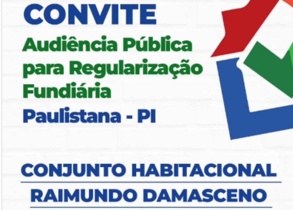 Prefeitura de Paulistana realiza Audiência Pública sobre Regularização Fundiária