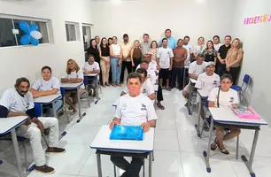 Prefeitura inaugura sala de aula voltada para educação dos garis de Campo Maior (Foto: ASCOM)