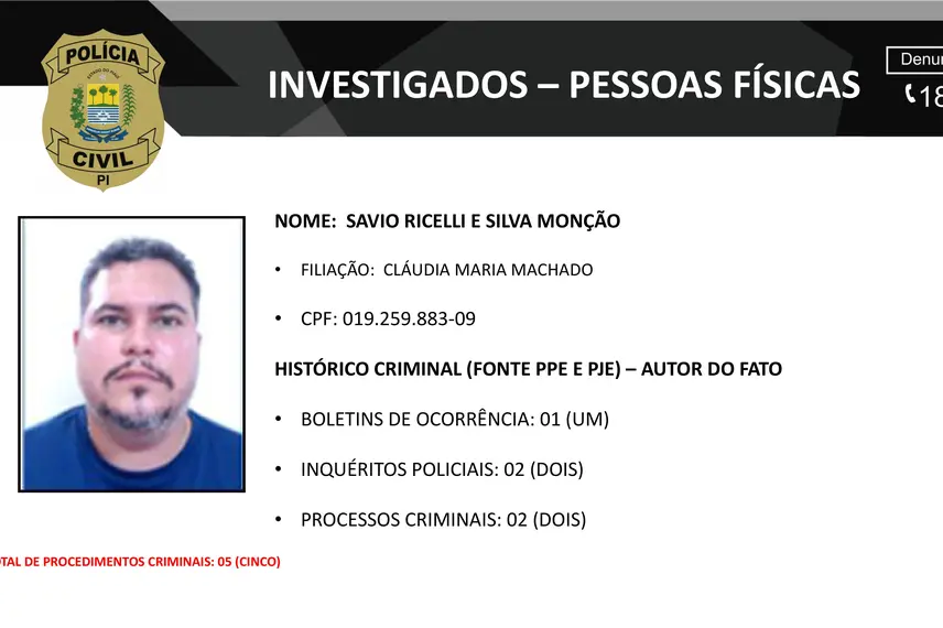 Presos na operação DENARC 59: Capital Oculto e envolvidos em esquema criminoso