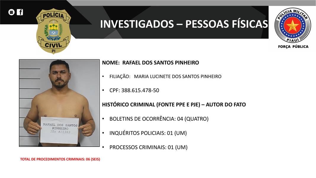 Presos na operação DENARC 59: Capital Oculto e envolvidos em esquema criminoso