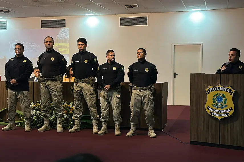 PRF celebra 97 anos de força na segurança com solenidade nacional em Teresina
