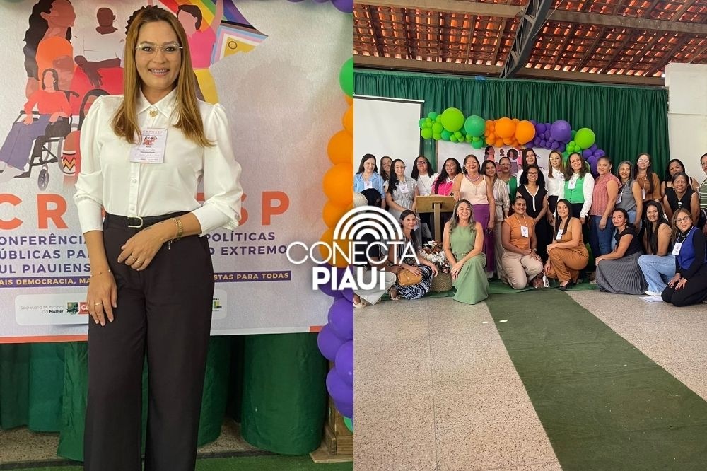 Primeira-dama de Avelino Lopes participa de conferência em Curimatá