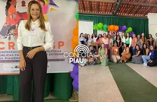 Primeira-dama de Avelino Lopes participa de conferência em Curimatá (Foto: Reprodução)