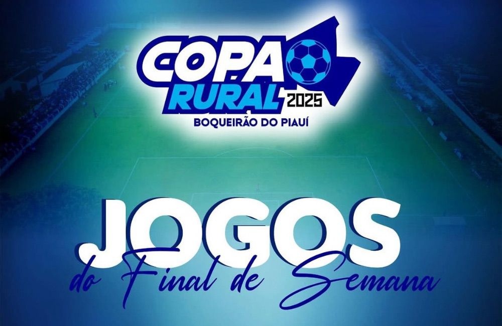Programação da Copa Rural 2025, em Boqueirão ddo Piauí