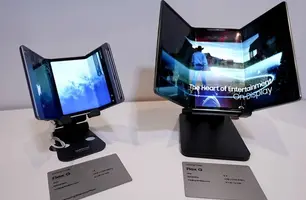 Samsung deve lançar celular que dobra em três partes em outubro, segundo rumores (Foto: Reprodução/Sisa Journal)