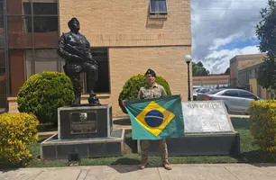 Sargento do Bope é o 1º piauiense a concluir curso antiterrorismo na Colômbia (Foto: Reprodução)