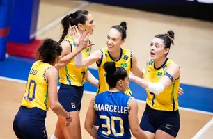 seleção brasileira feminina de vôlei (Foto: Divulgação/Volleyball World)