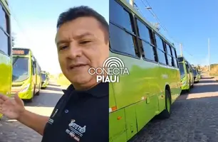 Sem receber benefícios, motoristas de ônibus sugerem nova paralisação em Teresina (Foto: Reprodução/Instagram)