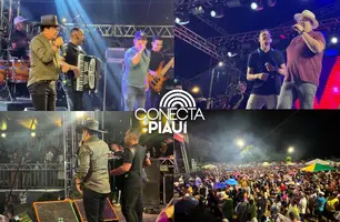 Shows animam a noite na Festa do Vaqueiro 2025 em Demerval Lobão (Foto: Conecta Piauí)
