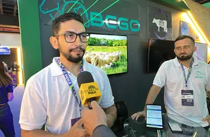 Startup piauiense apresenta solução com inteligência artificial para a pecuária no NEON 2025 (Foto: Conecta Piauí)