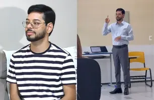 Superação: Pedro é o primeiro surdo a se formar em Pedagogia na UFPI de Floriano (Foto: TV Conecta)