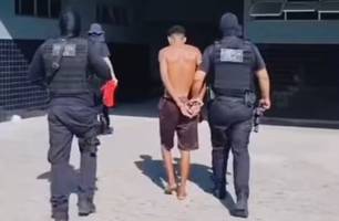 Suspeito de matar jovem como parte de 'batismo' em facção é preso em Parnaíba (Foto: Reprodução/Polícia Civil)