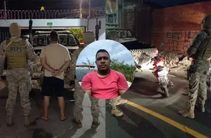 Suspeito de participar da morte a tiros de homem perto de UPA é preso em Teresina (Foto: Divulgação/PMPI)