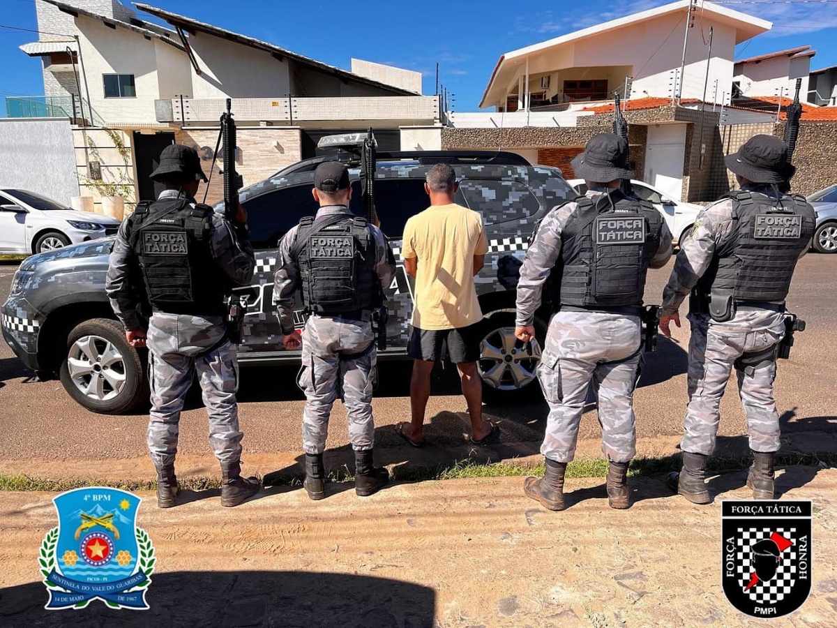 Suspeito de tráfico de drogas é preso em abordagem na Morada do Sol, em Teresina