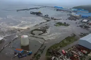Terremoto na Rússia (Foto: Reprodução/EPA)
