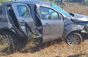 Traficante é preso com 70 kg de cocaína após acidente no Norte do Piauí (Foto: Reprodução)